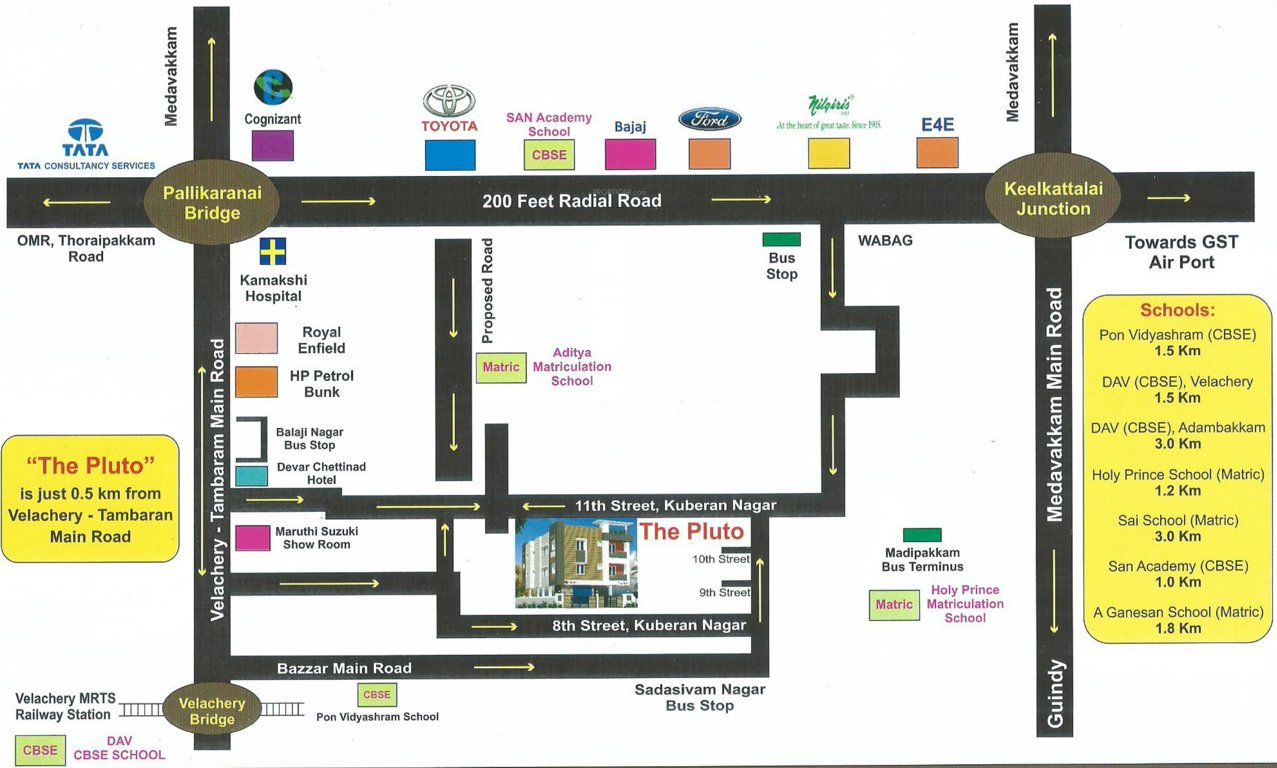 Images for Location Plan of Ourhomes The Pluto