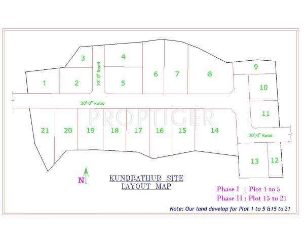 Images for Layout Plan of Srivatsa Sri Guhan Enclave