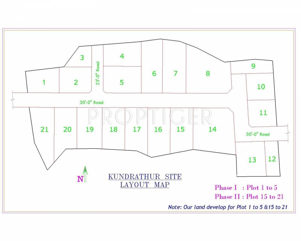 Images for Layout Plan of Srivatsa Sri Guhan Enclave