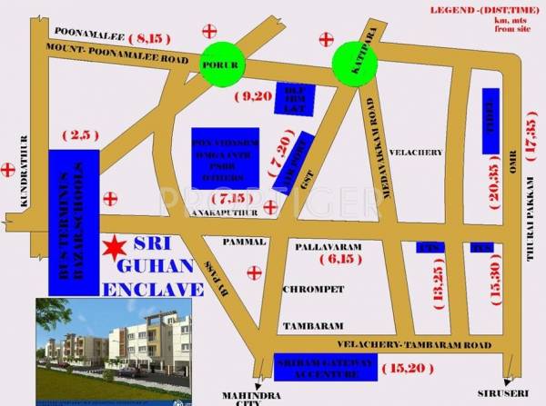 Images for Location Plan of Srivatsa Sri Guhan Enclave