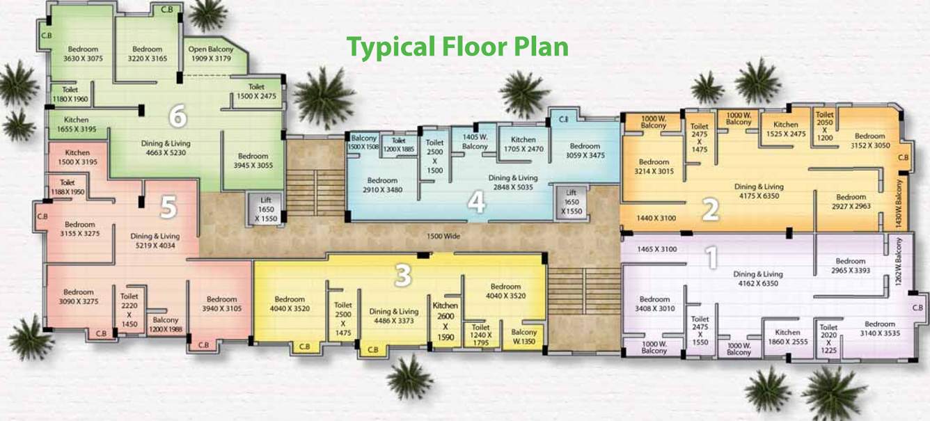 Images for Cluster Plan of Jayjayanti Legacy Kalpataru Heights