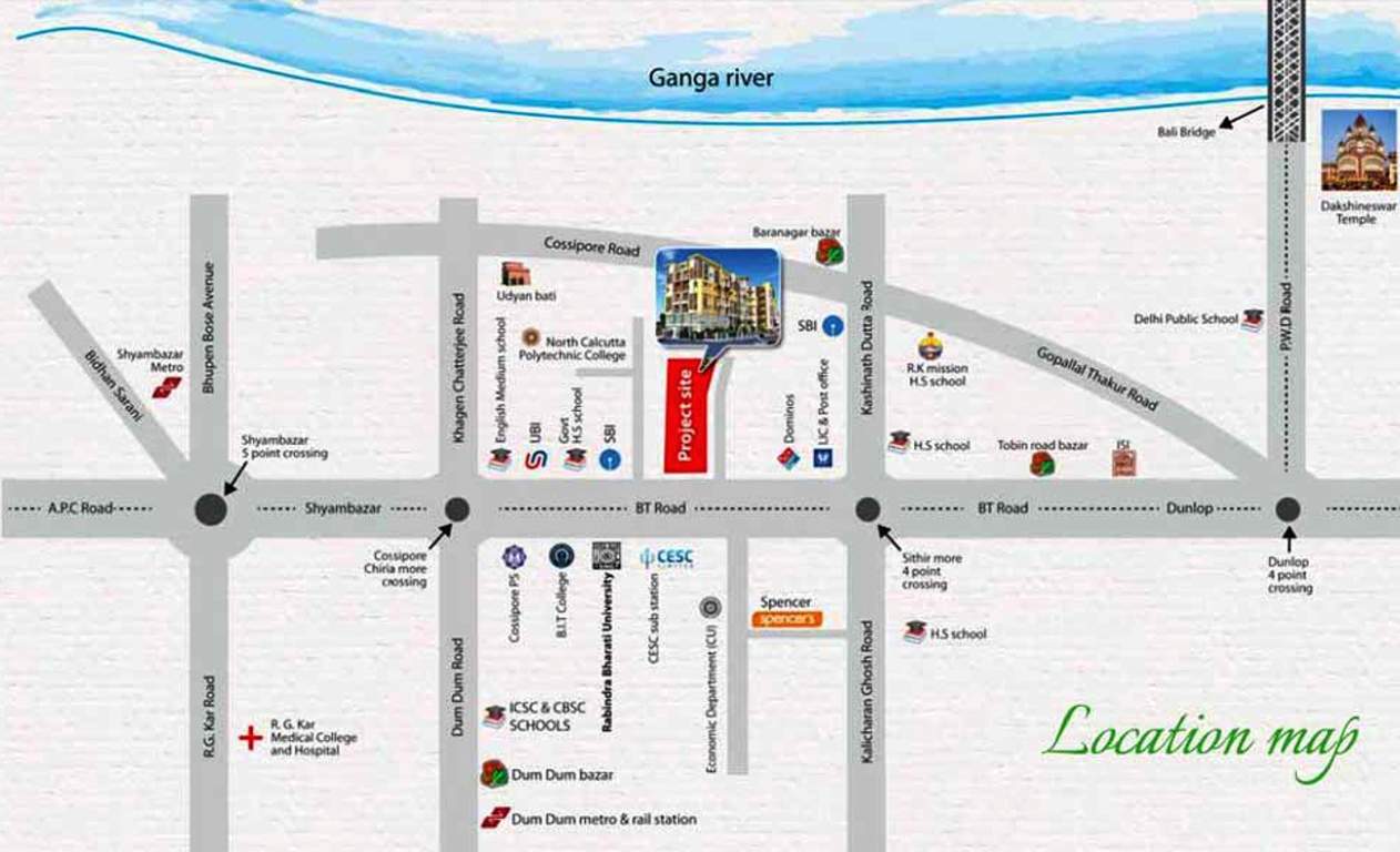 legacy kalpataru heights Images for Location Plan of Jayjayanti Legacy Kalpataru Heights