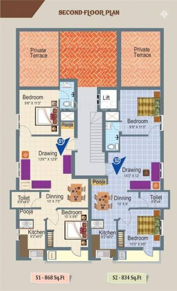 Images for Cluster Plan of ShriHari Lotus Enclave