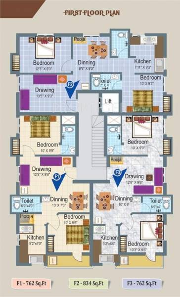 Images for Cluster Plan of ShriHari Lotus Enclave
