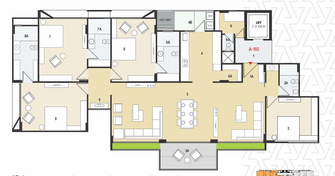  marquis Block B Cluster Plan
