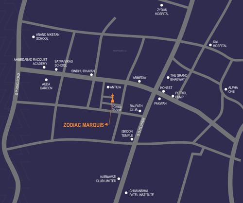  marquis Images for Location Plan of Zodiac Marquis