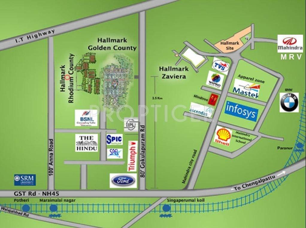 golden county Images for Location Plan of Hallmark Golden County