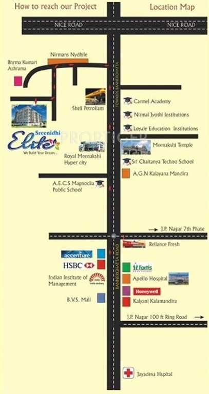 Images for Location Plan of Sreenidhi Elite