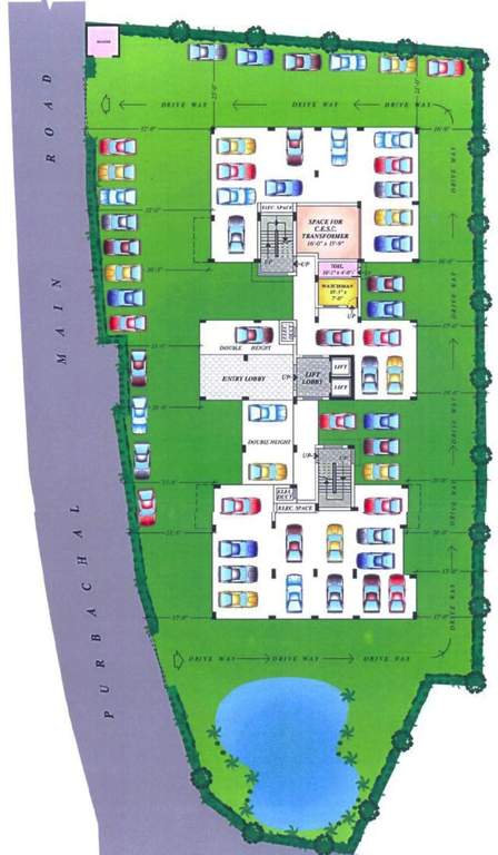 Images for Cluster Plan of Ashray Purba Exotica