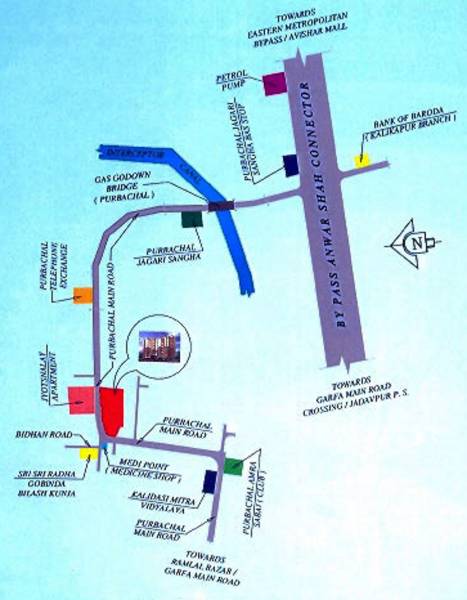 Images for Location Plan of Ashray Purba Exotica