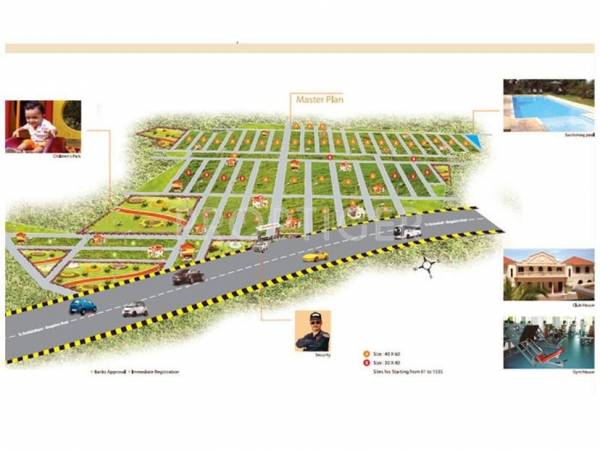 Maxworth Realty Max Residency Layout Plan