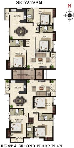 Images for Cluster Plan of India Srivatsam