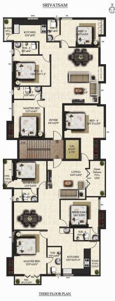 Images for Cluster Plan of India Srivatsam