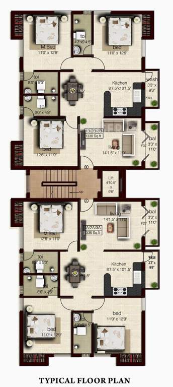Images for Cluster Plan of India Coltan Court
