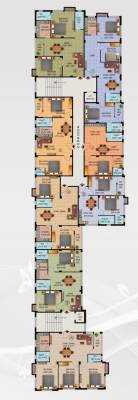  athena-palace Cluster Plan for 1st Floor