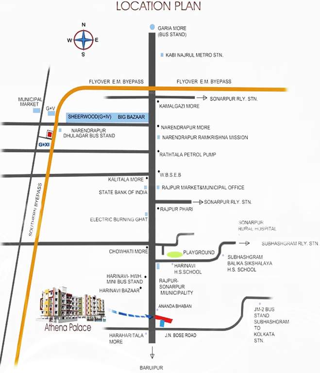 athena palace Images for Location Plan of Dream Athena Palace