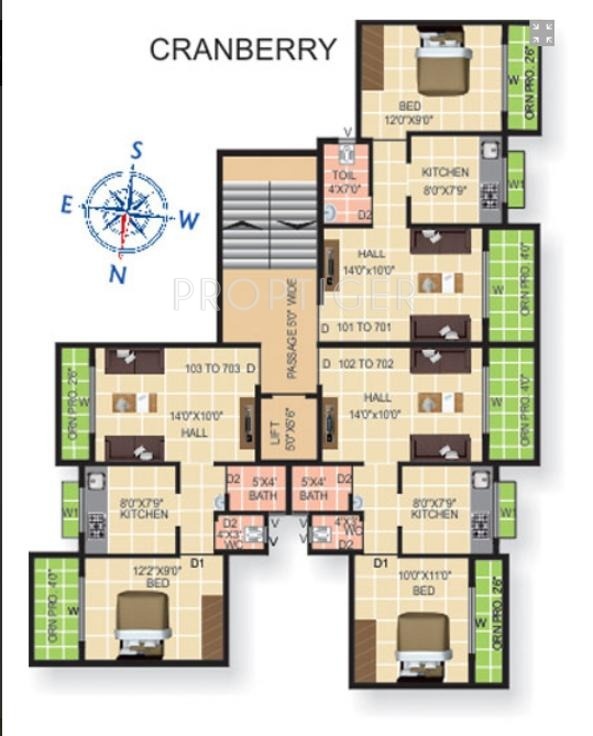 Images for Cluster Plan of Motiram Dalal Group Motiram Greens