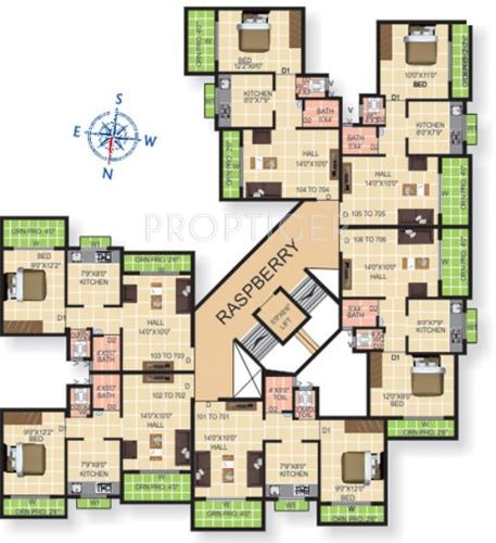 Images for Cluster Plan of Motiram Dalal Group Motiram Greens