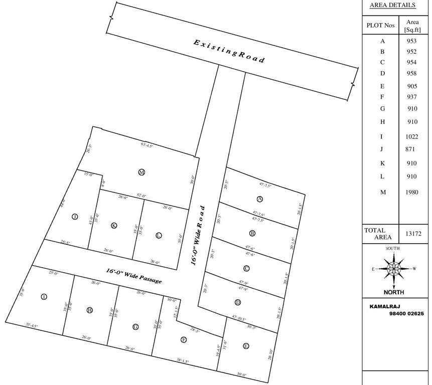 Images for Layout Plan of Shrii Dharshini Avenue