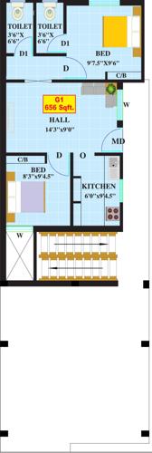 Images for Cluster Plan of Yogalakshmi Constructions Yogalakshmi