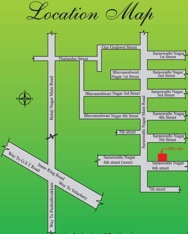 Images for Location Plan of Yogalakshmi Constructions Yogalakshmi