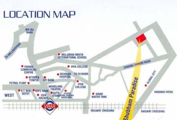  shubham-paradise Location Plan