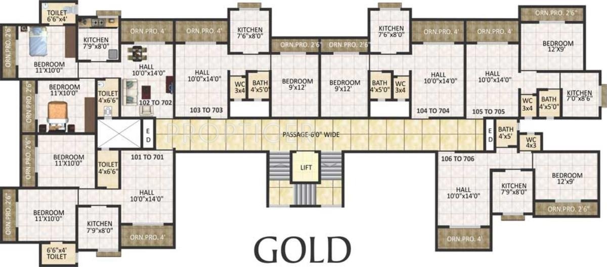 Images for Cluster Plan of Motiram Dalal Group Motiram Pleasure