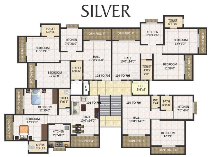 Images for Cluster Plan of Motiram Dalal Group Motiram Pleasure