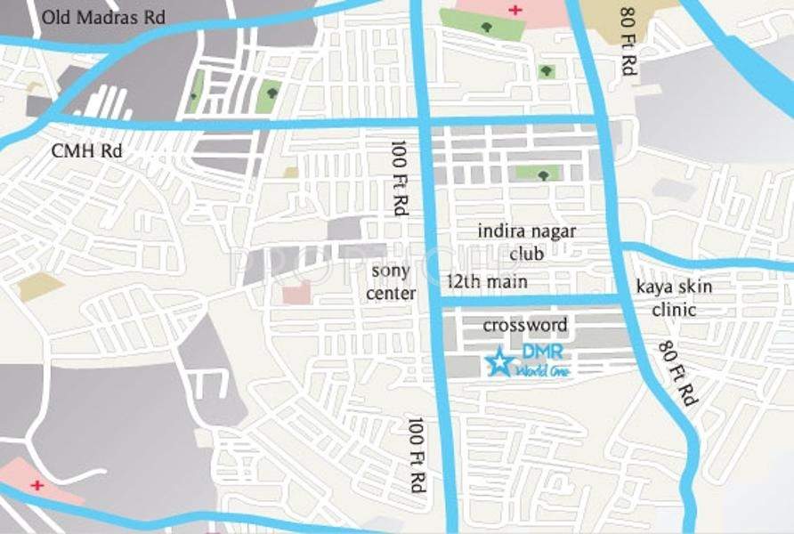 Images for Location Plan of Gokaldas Lifestyle DMR World One