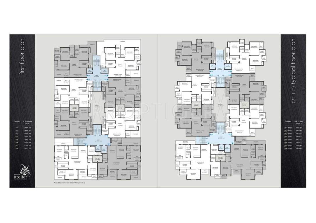 Images for Cluster Plan of Apeksha Atelier