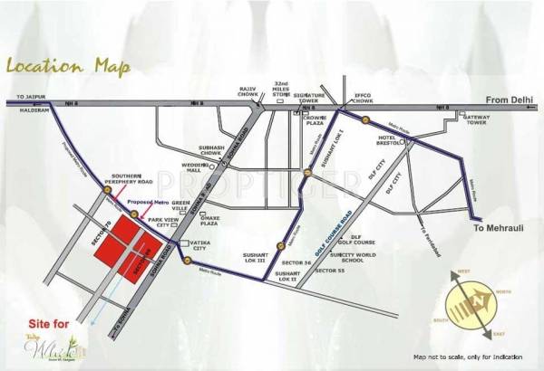 Images for Location Plan of Tulip White Images for Location Plan of Tulip White