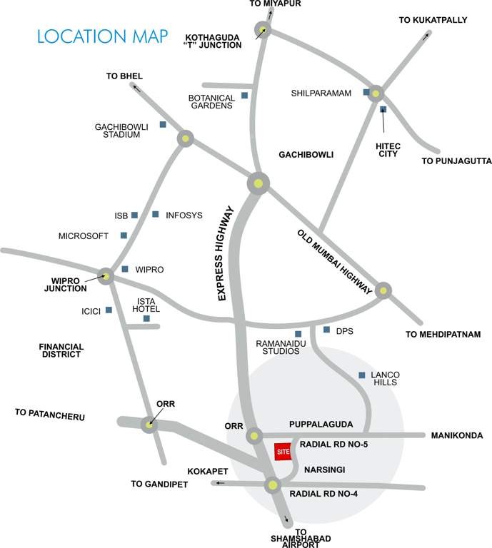 skyila Images for Location Plan of EIPL Skyila