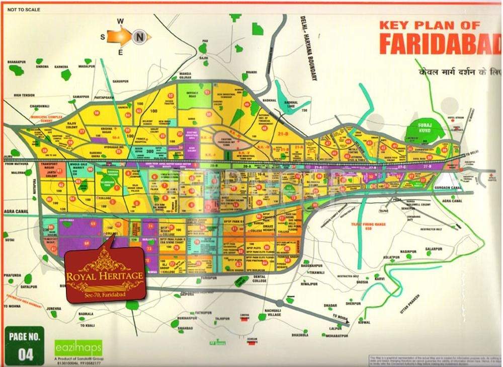  royal heritage Images for Location Plan of Ansal Buildwell Royal Heritage