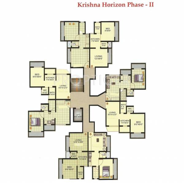 Images for Cluster Plan of Raj Shree Nirman Krishna Horizon Images for Cluster Plan of Raj Shree Nirman Krishna Horizon