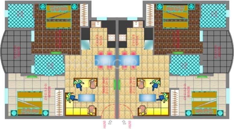 royal court Images for Cluster Plan of Trehan Royal Court