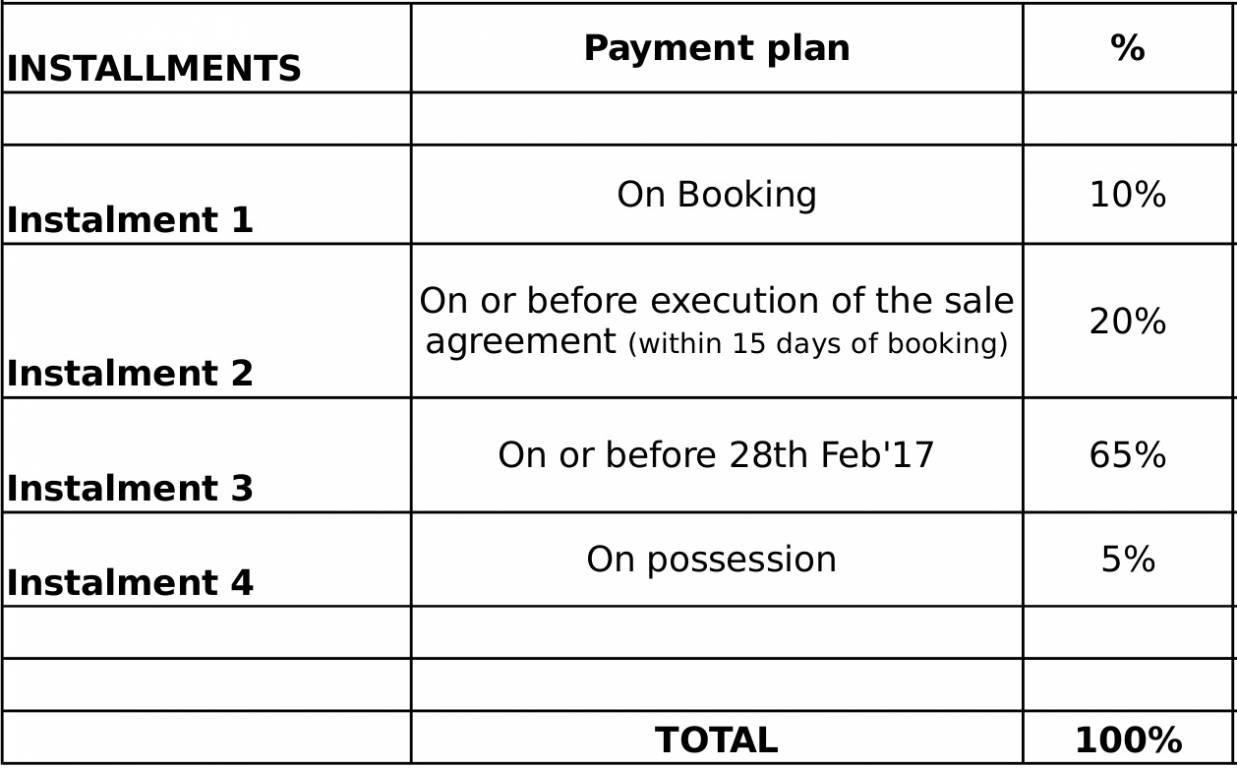Images for Payment Plan of Mani Group Casa Residency Payment Plan
