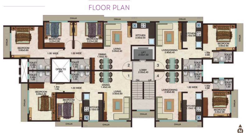 Images for Cluster Plan of Ecohomes Eco Roshni Nai Roshni CHSL