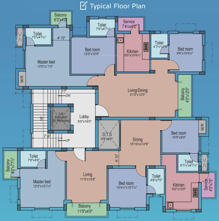 Images for Cluster Plan of Maruthi Sindur RK Residency