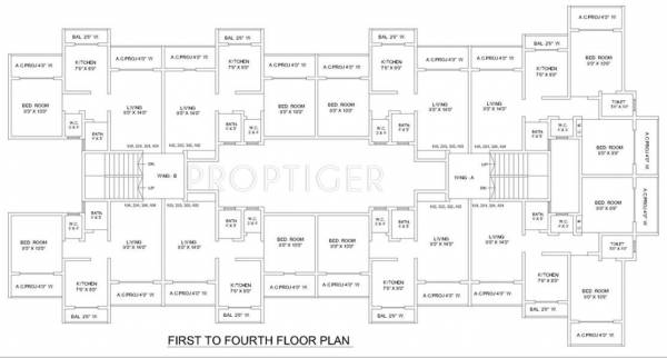 Images for Cluster Plan of Mahajan Gokuldham Complex