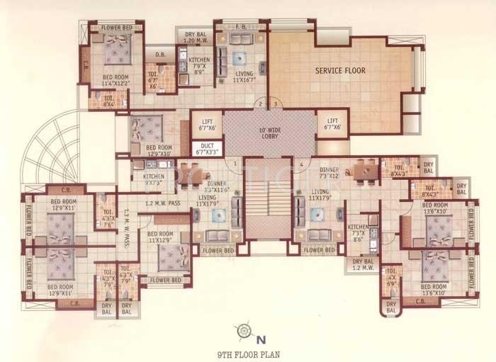 Images for Cluster Plan of KN Ramkrishna Heights