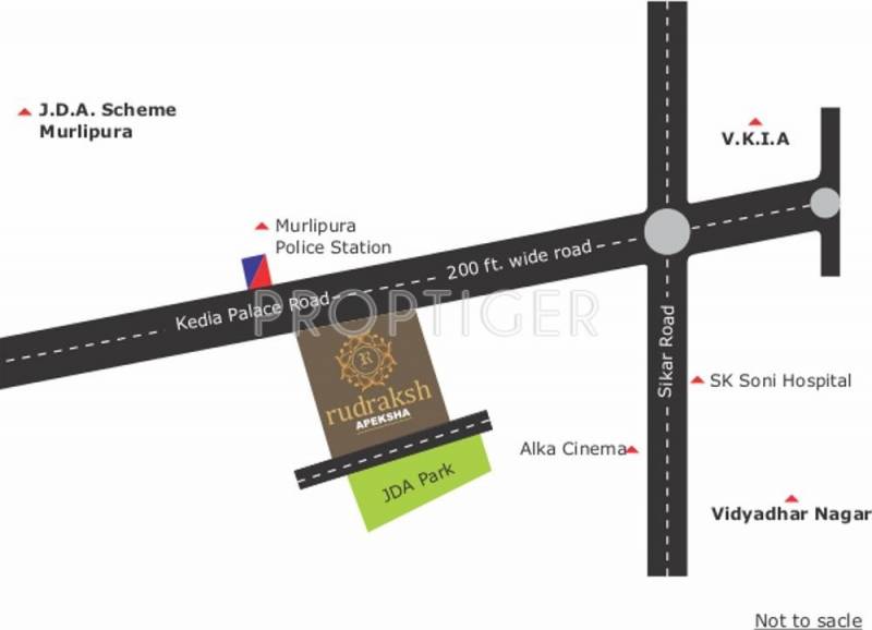 Images for Location Plan of Apeksha Rudraksh Apeksha