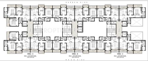  residency Images for Cluster Plan of Mayuresh Group Residency