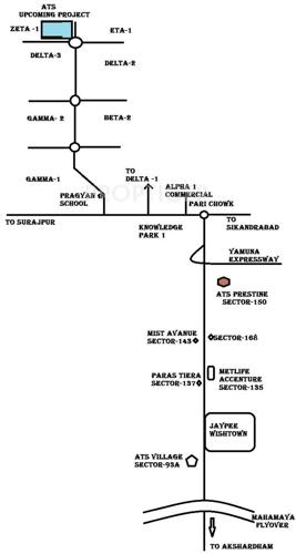 Images for Location Plan of ATS Dolce dolce Images for Location Plan of ATS Dolce