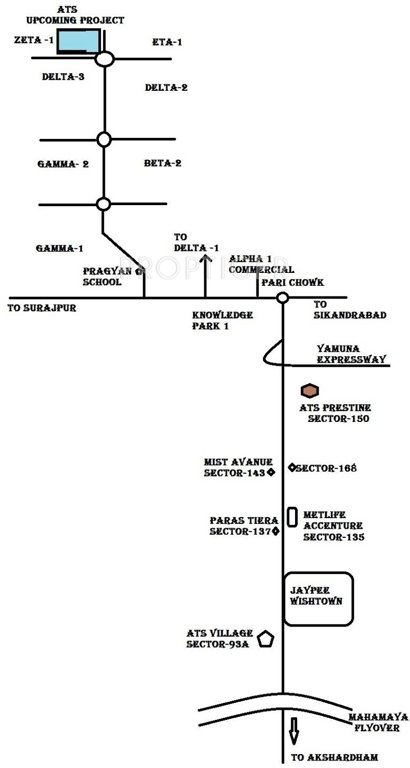 dolce Images for Location Plan of ATS Dolce