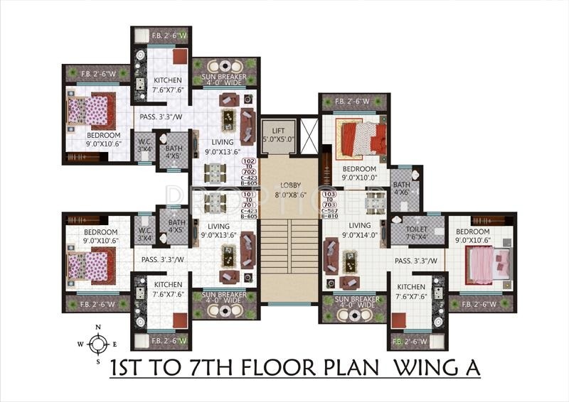 Images for Cluster Plan of Kohinoor Castles