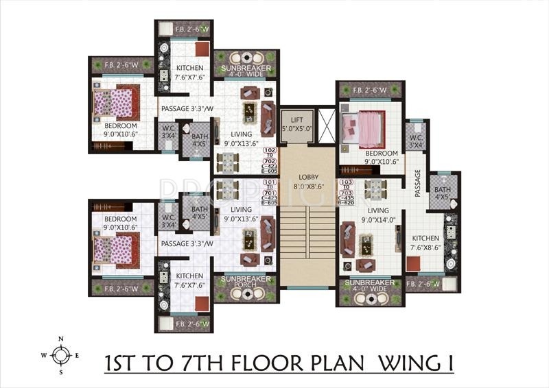 Images for Cluster Plan of Kohinoor Castles