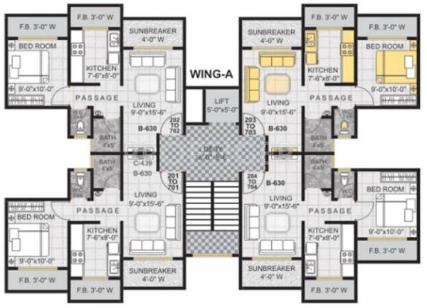 Images for Cluster Plan of Khatri Mukta Heights