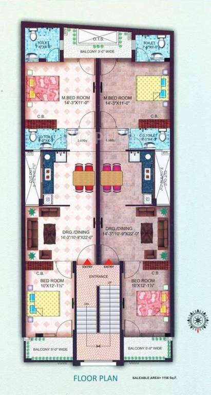 Images for Cluster Plan of Apeksha Vinayak Residency