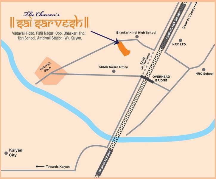  sai sarvesh Location Plan