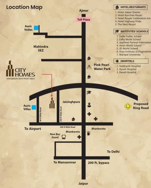 Location Plan city-homes Location Plan